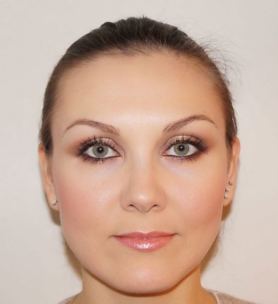 Trucco oro per le feste