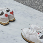 Non mancano le sneakers dedicate al connubio Valentino-Fornasetti