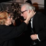 Anita Ekberg insieme a Martin Scorsese nel 2010
