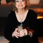 Anita Ekberg nel 2010 alla premiere romana dedicata a La Dolce Vita organizzata da Gucci