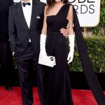 George e Amal Clooney ai Golden Globes 2015