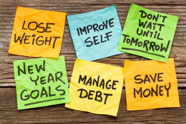 I buoni propositi per il 2015