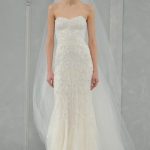 ABito sposa in georgette e tulle