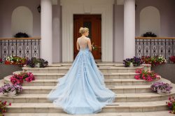 Abito da sposa Blu