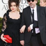 Tim Burton ed Helena Bonham Carter ai Golden Globe Awards 2013