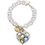 Bracciale Ops!Stone bianco