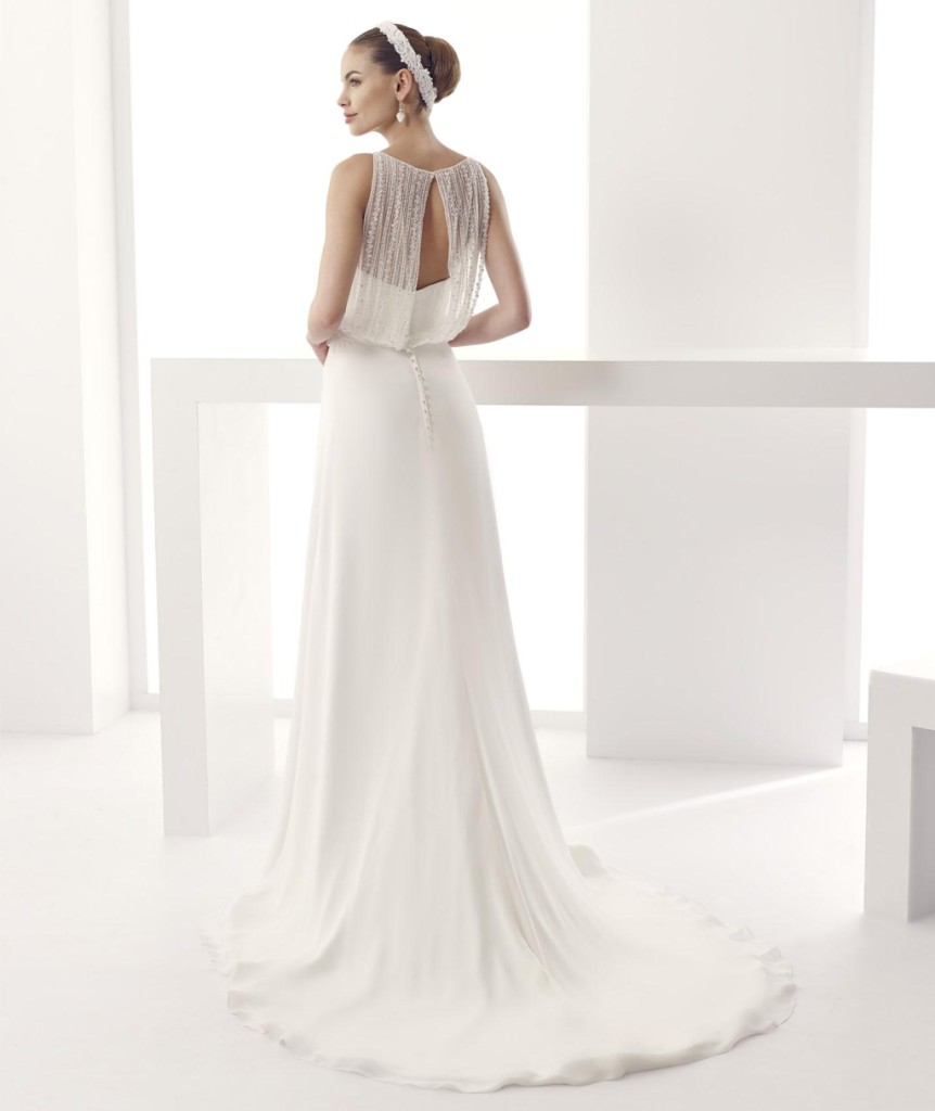 Abito Da Sposa Bianco E Verde Tiffany