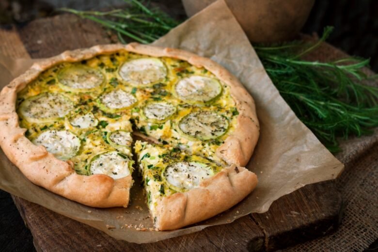 Torta salata alle zucchine