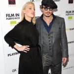Johnny Depp insieme alla neo-mogie Amber Heard
