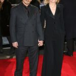Total black per Johnny Depp e la neo-moglie Amber Heard