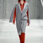 Lacoste giacca dritta e lunga fino al ginocchio