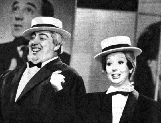 Gino Bramieri e Marisa Del Frate