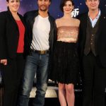 Emma Thomas, Matthew McConaughey, Anne Hathaway e Christopher Nolan