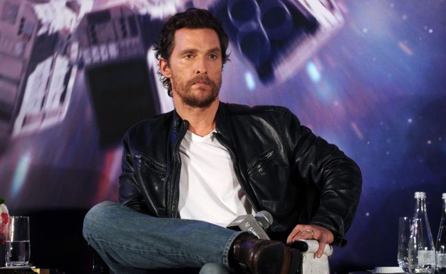 Matthew McConaughey a Shangai