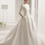 abito sposa rosa clarà