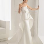 abito sposa rosa Clarà 2015