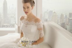 abito sposa rosa clarà