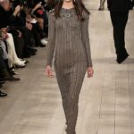 Ralph Lauren abito lungo e stretto con dettagli shining