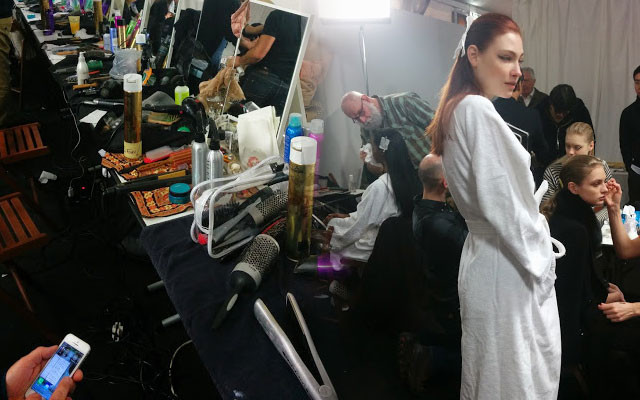 backstage