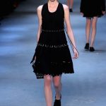 Diesel Black Gold minidress con dettagli metallici