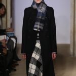Fay gonna lunga in tweed abbinata a giacca lunga e dritta