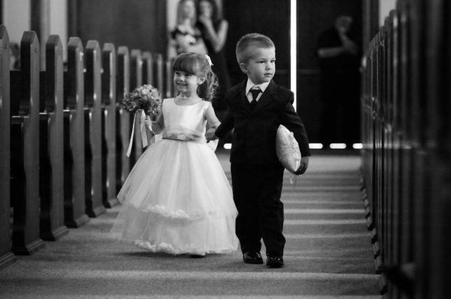 ingresso paggetti matrimonio