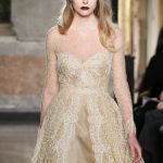 Luisa Beccaria long dress ampio con dettagli in pizzo