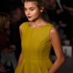 Mini dress giallo Paul Costelloe