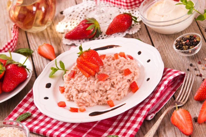 risotto alle fragole ricetta