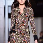 John Galliano mini dress motivi floreali