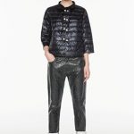 Twin-Set pantalone in tessuto tecnico e bomber reversibile