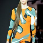 Christian Dior abito motivi astratti