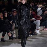Alexander McQueen lungo coat nero