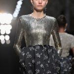 Balenciaga corpetto color oro