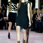 Christian Dior mini dress in total black