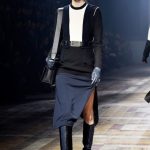Lanvin gonna con spacco laterale