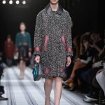 Balenciaga maxi giacca con dettagli in tessuto colorato
