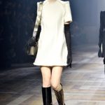 Lanvin mini dress con frange