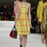 Miu Miu mini dress giallo fluo
