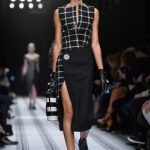Balenciaga mini dress con spacco
