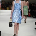 Miu Miu abito con stampa animalier