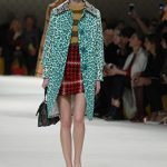 Miu Miu coat con stampa leopardata