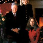 Hillary con Bill e Chelse