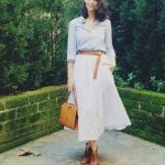 Miriam Leone long bob in stile beach waves