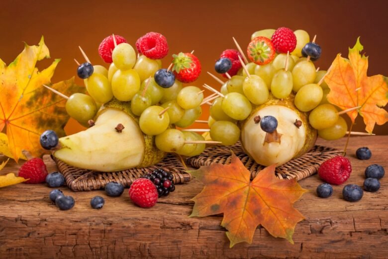 Spiedini di frutta gli spiedini porcospini!