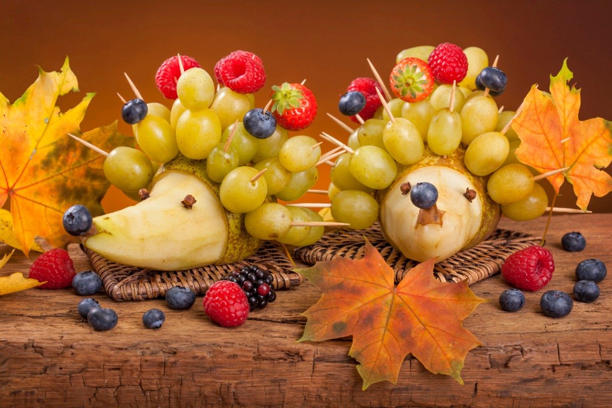 Spiedini di frutta gli spiedini porcospini!