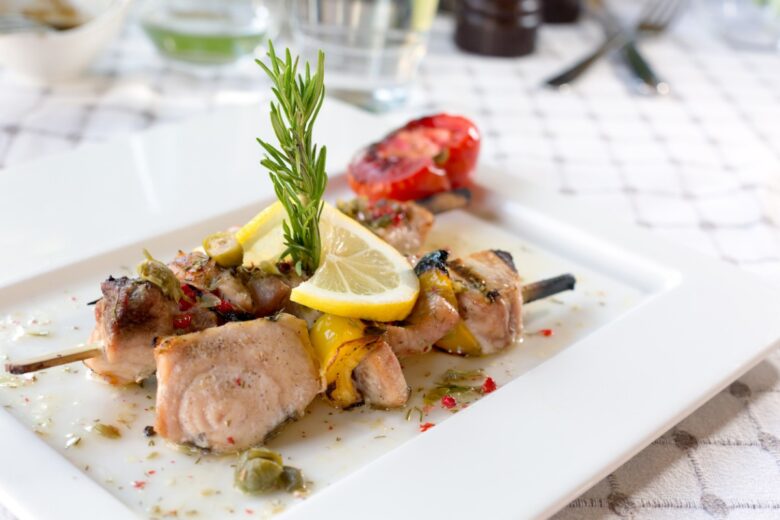 Spiedini di pesce