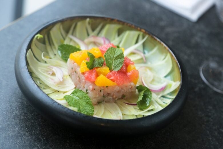 Tartare di ricciola