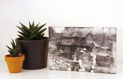 come trasferire un'immagine su legno - foto tutorial