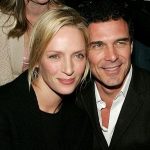 Foto Uma Thurman e André Balazs,